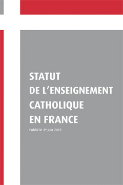 Couverture du Statut de l'Enseignement Catholique en France